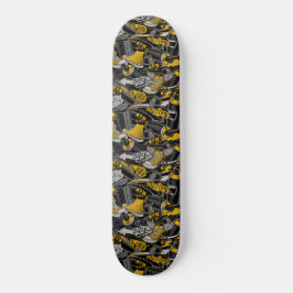 Tag Grafitti Gemustert Skateboard