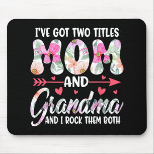 Tag I#39; #39; haben zwei Titel Oma Oma Got Mousepad