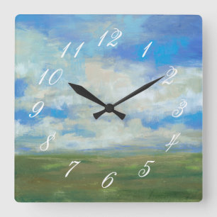 Tag I Quadratische Wanduhr