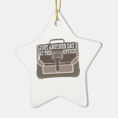 Tag im Büro Keramikornament (Links)