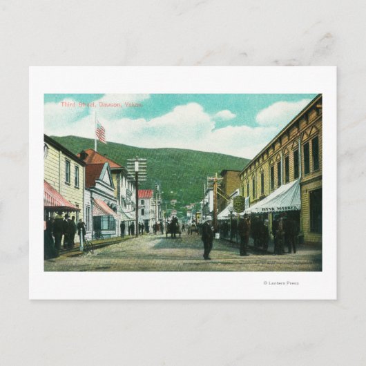 Tag in der 3. Street View Postkarte (Vorderseite)