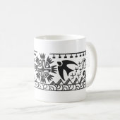 Tag Inspiration Polynesische Tätowierungs-Tasse Kaffeetasse (VorderseiteRechts)