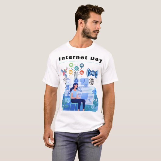 Tag Internet T-Shirt (Vorne ganz)