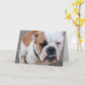 Tag! Karte (Gelbe Blume)