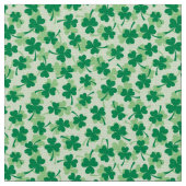 Tag Kleeblattmuster St. Patricks Stoff (Nahaufnahme)