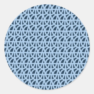 tag_logo_pattern_5 - Angepasst Runder Aufkleber