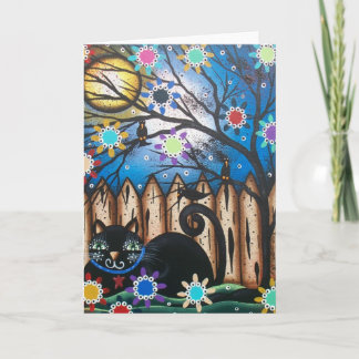 Tag Loris Everett_ der toten, schwarzen Katze, Karte