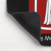 Tag machen - Katze und Maus Mousepad (Ecke)