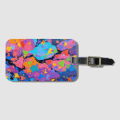 Tag mit Abstrakter Geometrie Gepäckanhänger (Vorderseite (Horizontal))