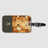 Tag mit Bio Neutralflussbildung Gepäckanhänger (Vorderseite (Horizontal))