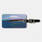 Tag mit langen Sands Gepäckanhänger (Vorderseite horizontal)