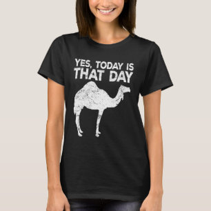 Tag Mittwoch Kamelid Office Meme Jokeidea T-Shirt