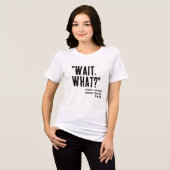 Tag nach der Wahl Tri-Blend Shirt (Vorderseite voll)