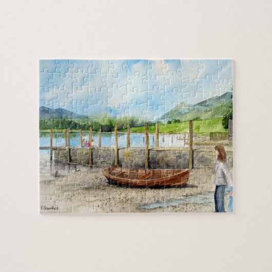 Tag nach Derwentwater Lake District Cumbria Puzzle (Horizontal)