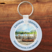 Tag nach Derwentwater Lake District Cumbria Schlüsselanhänger (Vorderseite)