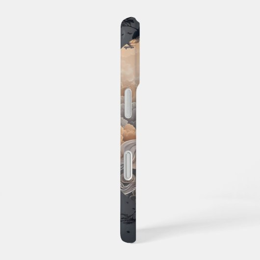 Tag & Nacht Yang iPhone 16 Hülle (Rechte Seite)