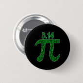 Tag Nierenerkrankung Mathematiklehrer Student Math Button (Vorne & Hinten)