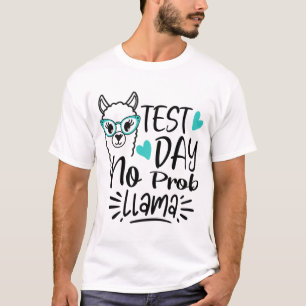 Tag Nr. Prob-Lama Llama Lehrer Testtag 2 T-Shirt