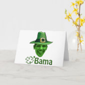 Tag Obama-St. Patricks Karte (Gelbe Blume)
