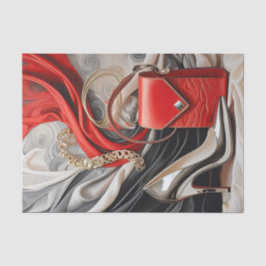 Tag oder Nacht der Boss Lady, moderne Frau Seidenpapier