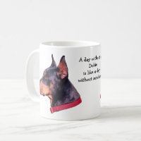 Tag ohne Dobermann Doberman Foto