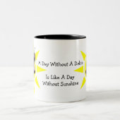 Tag ohne Dobermann Niedlich Doberman Tasse (Mittel)