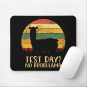 Tag ohne Probllama Silhouette Lehrer Student Gradu Mousepad (Mit Mouse)