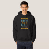 Tag ohne Tanz Hoodie (Vorne ganz)