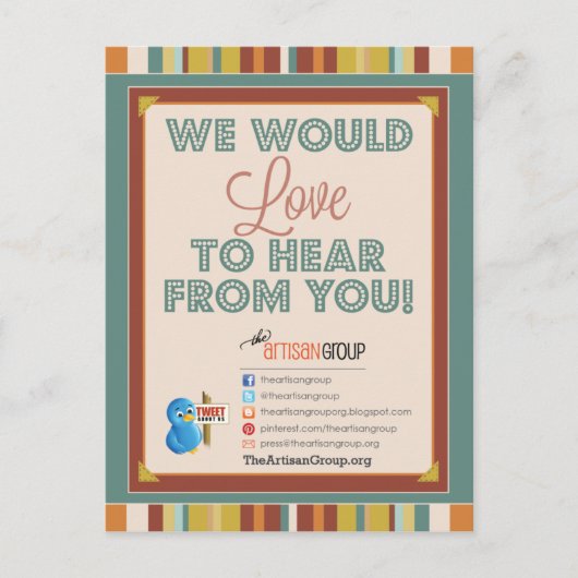 TAG-Oscars Presse Postkarte (Vorderseite)