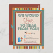 TAG-Oscars Presse Postkarte (Vorne/Hinten)