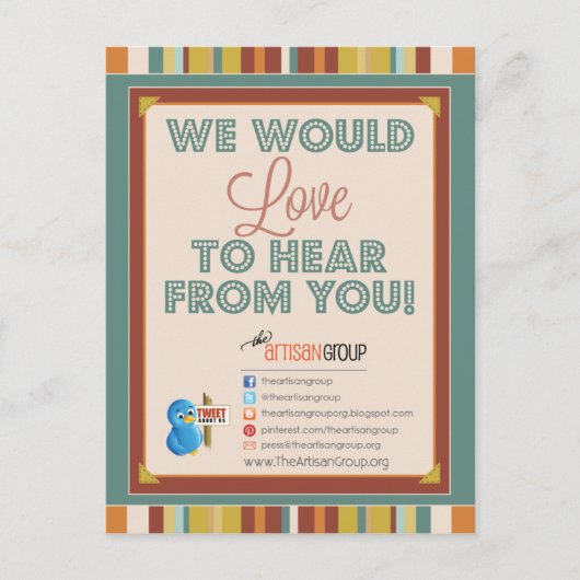 TAG-Oscars Presse Postkarte (Vorderseite)