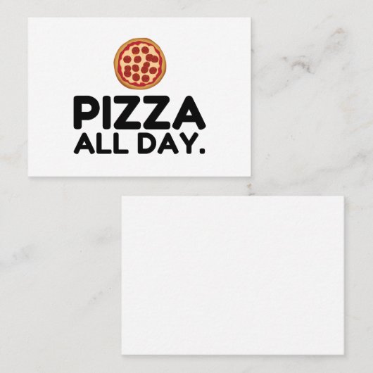 TAG PIZZA (Vorne/Hinten)