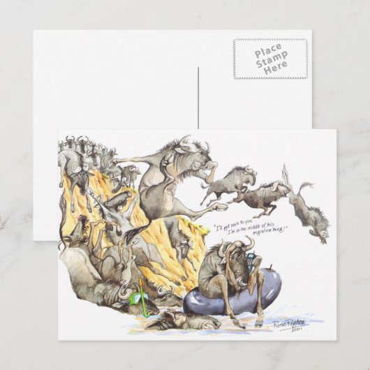 Tag Postkarte (Vorne/Hinten)