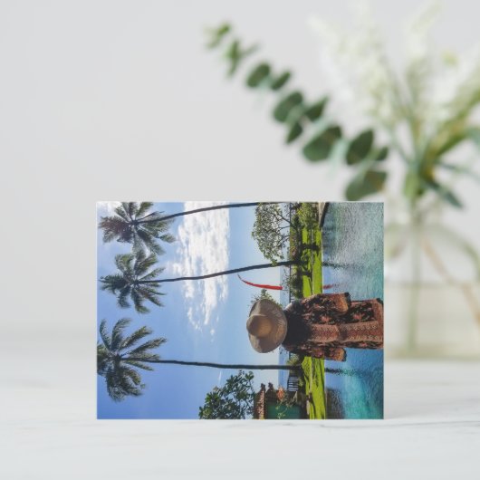 Tag Postkarte (Stehend Vorderseite)