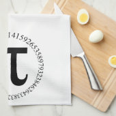 Tag PUs (π) Geschirrtuch (Viertel Falte)