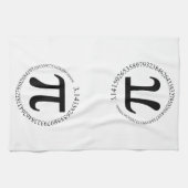 Tag PUs (π) Geschirrtuch (Horizontal)