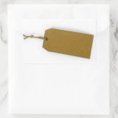 Tag Rechteckiger Aufkleber (Tasche)