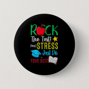 Tag Rock the Test Teacher Testing Day 2 Button