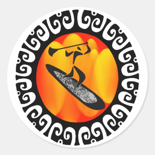 TAG RUNDER AUFKLEBER (Vorderseite)