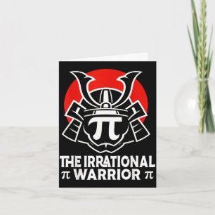 Tag Samurai-Symbol-Shirt Mathe-Krieger Frauen Männ Karte