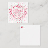 TAG/Schreibtischausweis Mitteilungskarte (Vorne/Hinten)