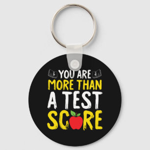 Tag Sie sind mehr als ein Test-Score-Staat Test BO Schlüsselanhänger