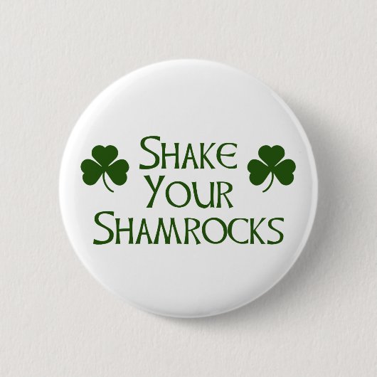 Tag St. Patricks Button (Vorderseite)