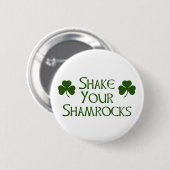 Tag St. Patricks Button (Vorne & Hinten)
