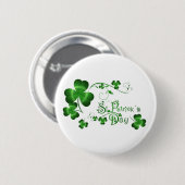 Tag St. Patricks Button (Vorne & Hinten)