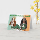 Tag St. Patricks Karte (Gelbe Blume)