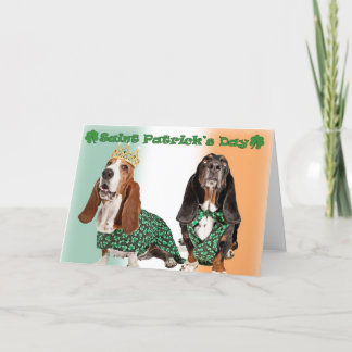 Tag St. Patricks Karte