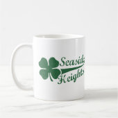 Tag St. Pattys der Küsten-Höhen-NJ Kaffeetasse (Links)