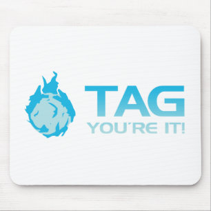 TAG! - Sticky Grenade Halo Game Mousepad