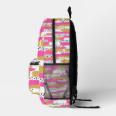Tag streichen: Abstrakter Chic-Rucksack Bedruckter Rucksack (Rechts)